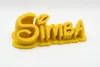 Simba Swept Name Plate