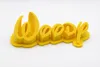 Woody Swept Name Plate