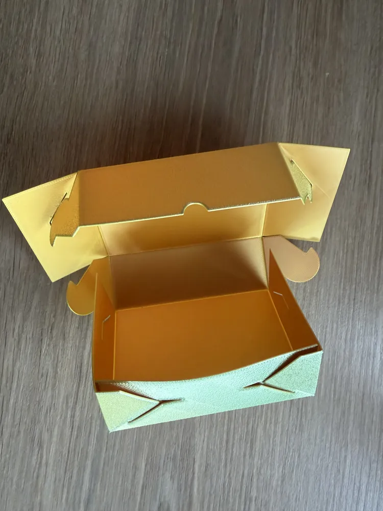 Origami Gift Box Pattern Origami gift box (folding) - Free 3D Print Model - MakerWorld