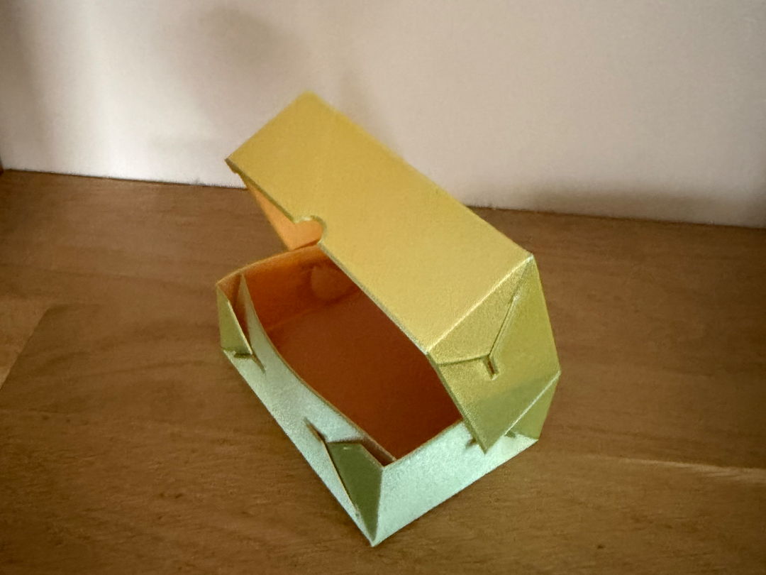 Boite cadeau origami (pliage)