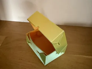 Boite cadeau origami (pliage)