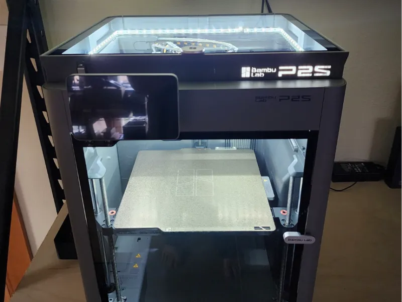 P2S Riser - FNATR Remix (Bambu Lab P2S Logo)