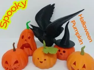 Spooky Halloween Pumpkin