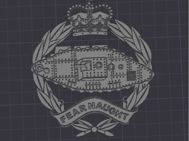 Royal Tank Regiment Cap Badge