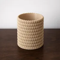 Bead Form Pencil Holder - patterned only outside