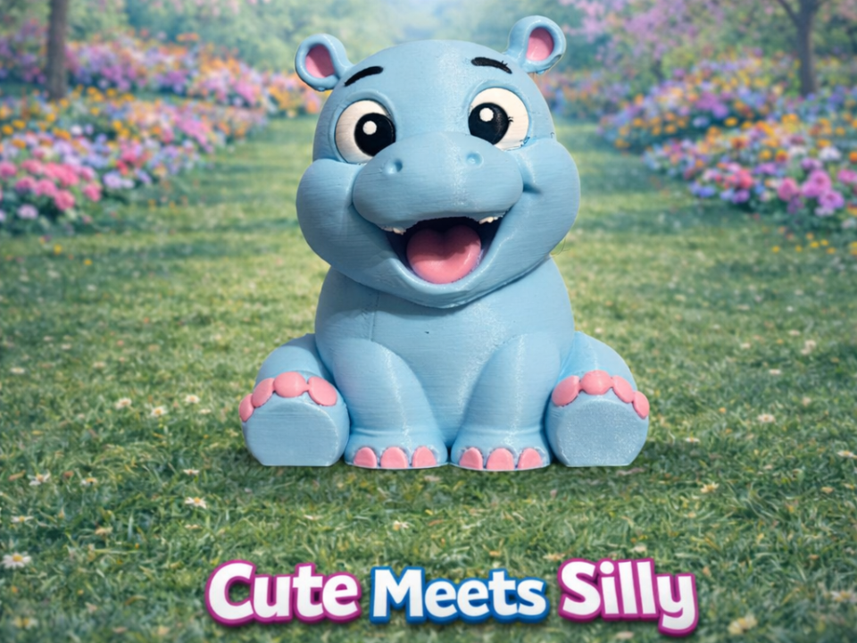 Harvey the Goofy Hippo – Cozy Silly Collection