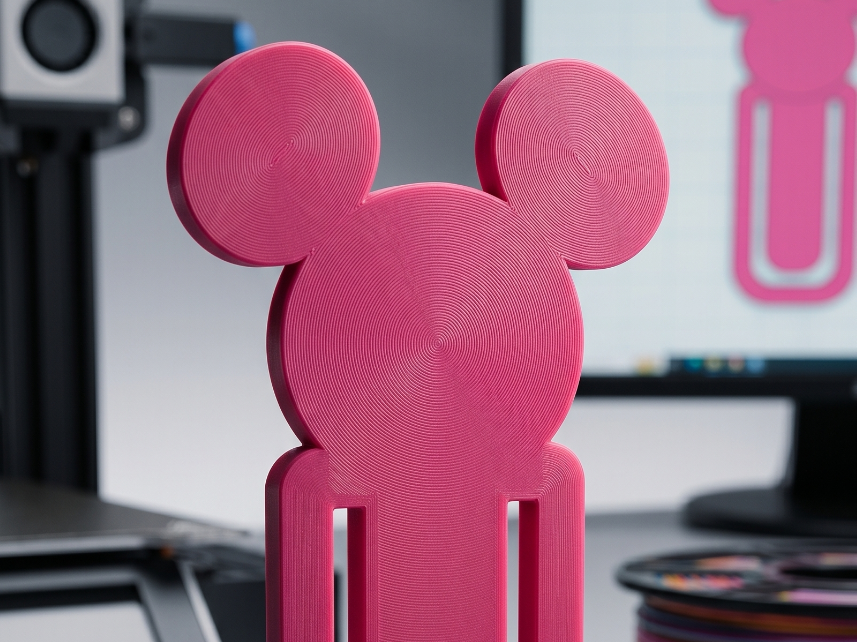 Mickey marca páginas