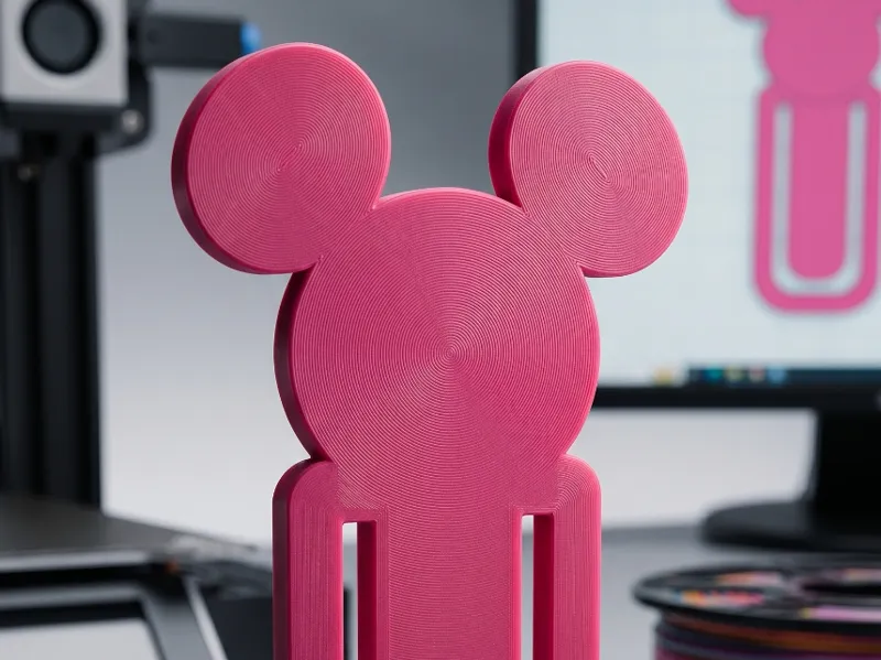 Mickey marca páginas