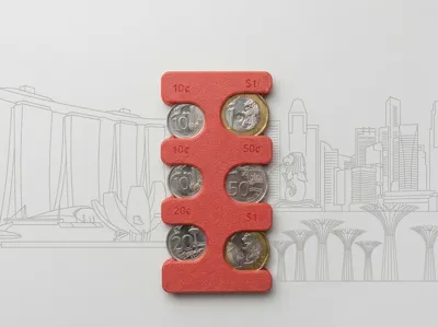 Pocket-Sized Singapore (SGD) Coin Holder - REMIX