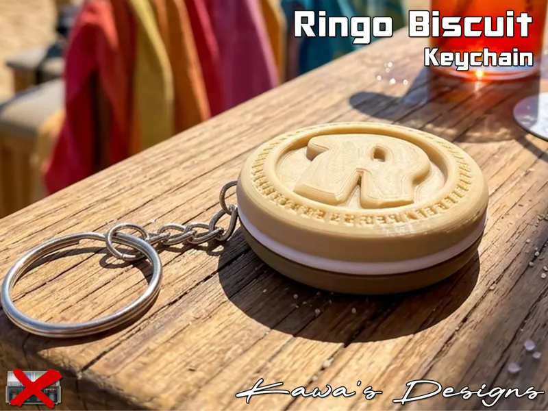 Ringo Biscuit Keychain