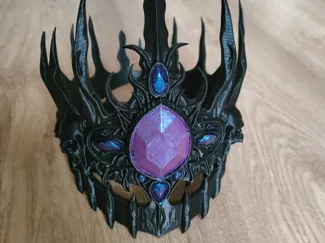 Lich King Dark Skeleton Crown