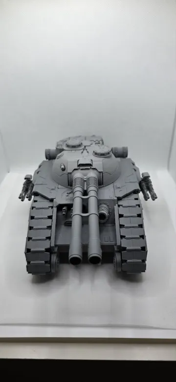 Modelo para impresión 3D: Space Man Giant Double Cannon Tank — vista de referencia 4