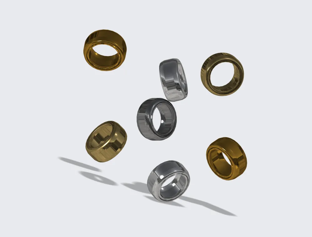 Spin Ring Fidget (Low Profile) - Free 3D Print Model - MakerWorld