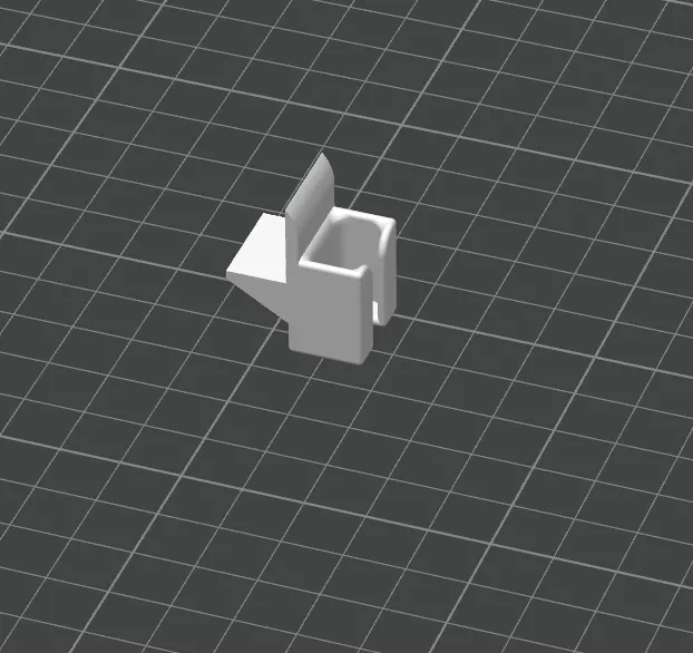 Miniatura 2 do modelo 3D 数据线收纳挂架；桌面数据线收纳器；桌面数据线收纳卡扣，