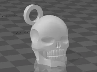 Skull Keychain