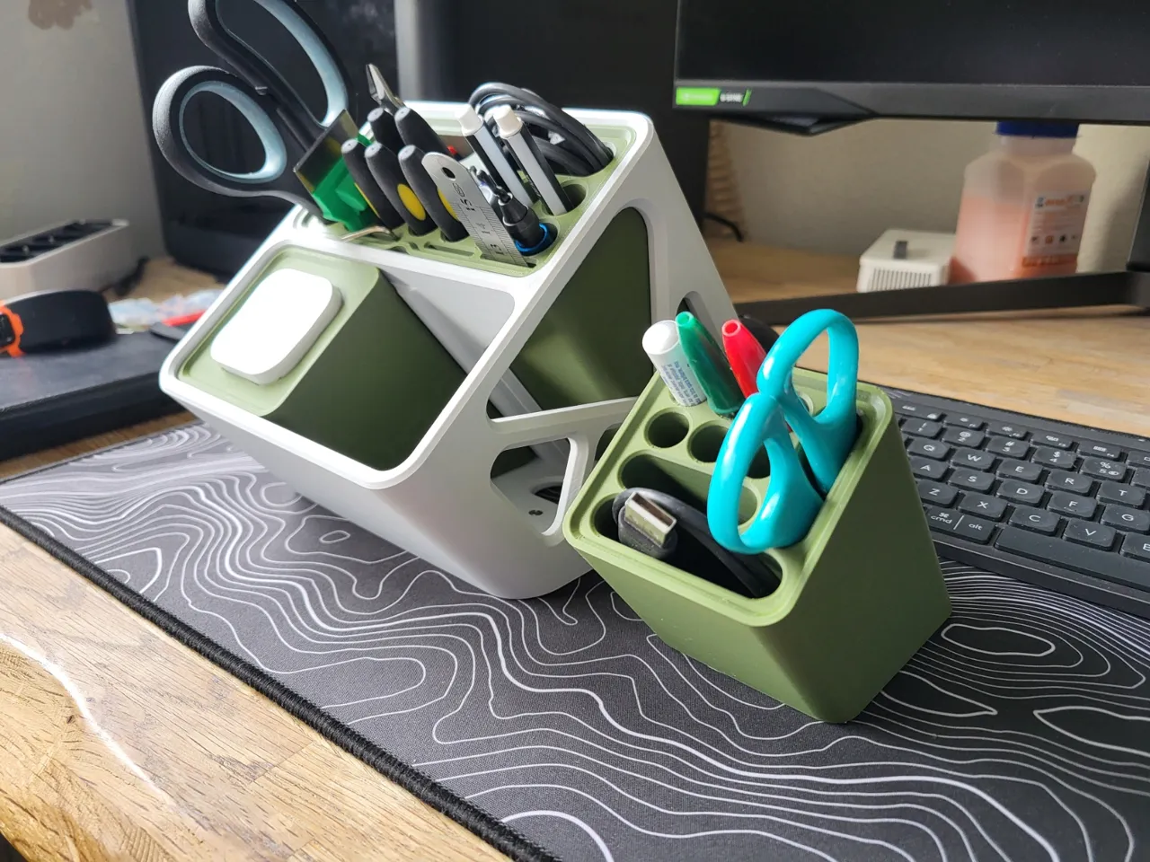 Modular Desk organiser view 3