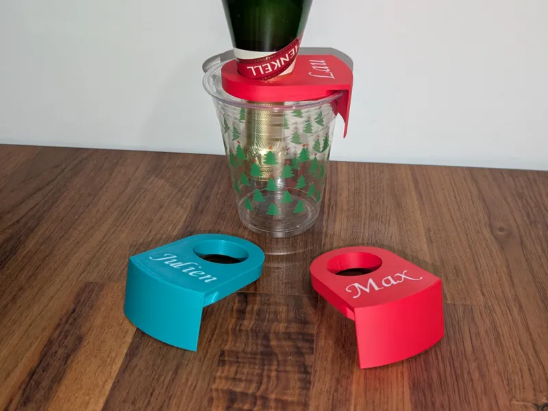 Custom Bottle Holder for Mimosas