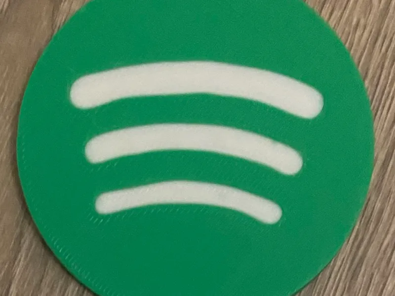 spotify logo coin