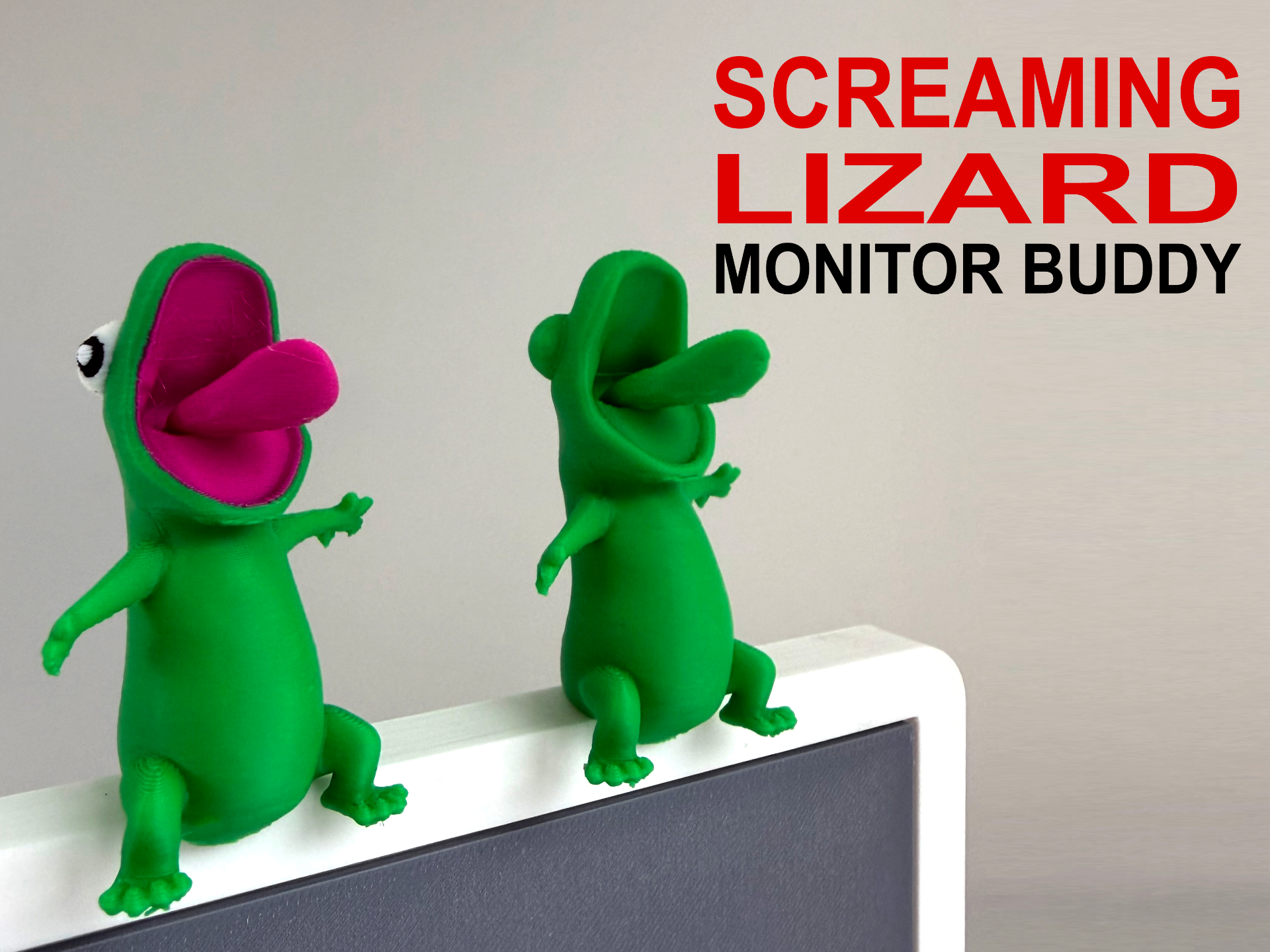 Screaming Lizard Tom Monitor Buddy