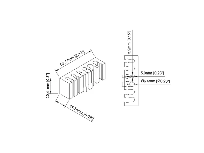 Aquarium air line and wires holder