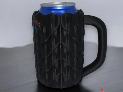 Dragon Scales Soda Can Jug / Easy print /