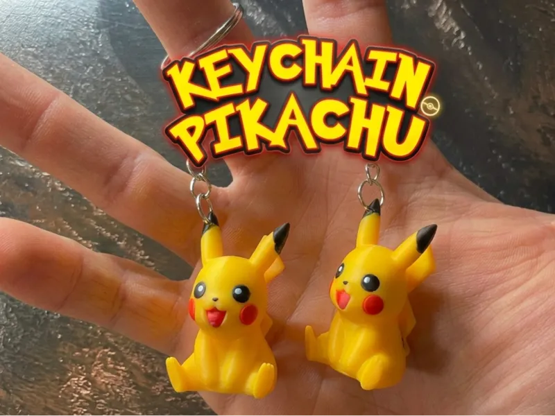Keychain Pikachu
