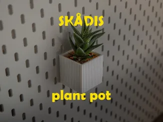 Skadis plant pot