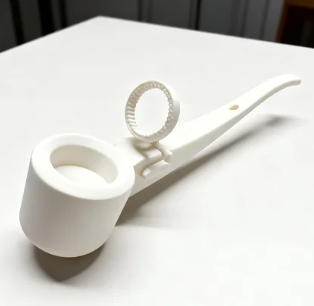 Miniatura 2 do modelo 3D 吹泡泡的烟斗