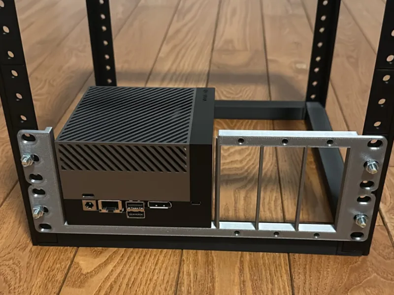Jetson AGX Orin 2U 10" rack shelf with SBC Shelves