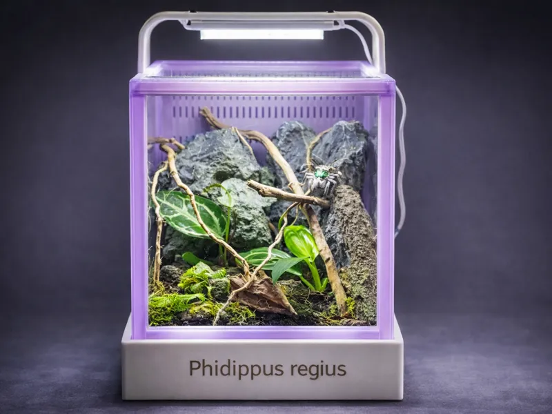 terrarium ~20*20*20 auto arrosage par capillarité