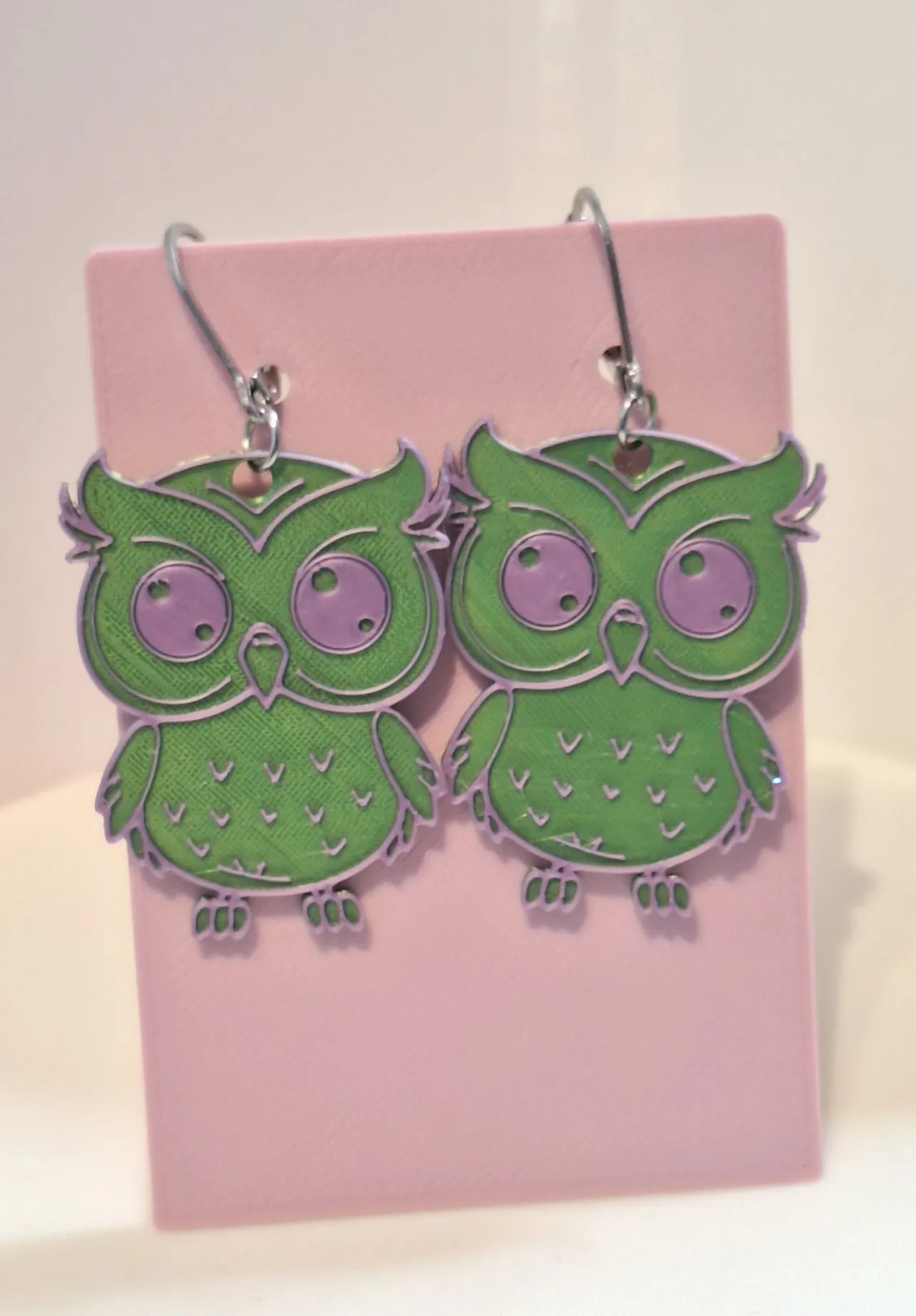 Owl Earrings view 3