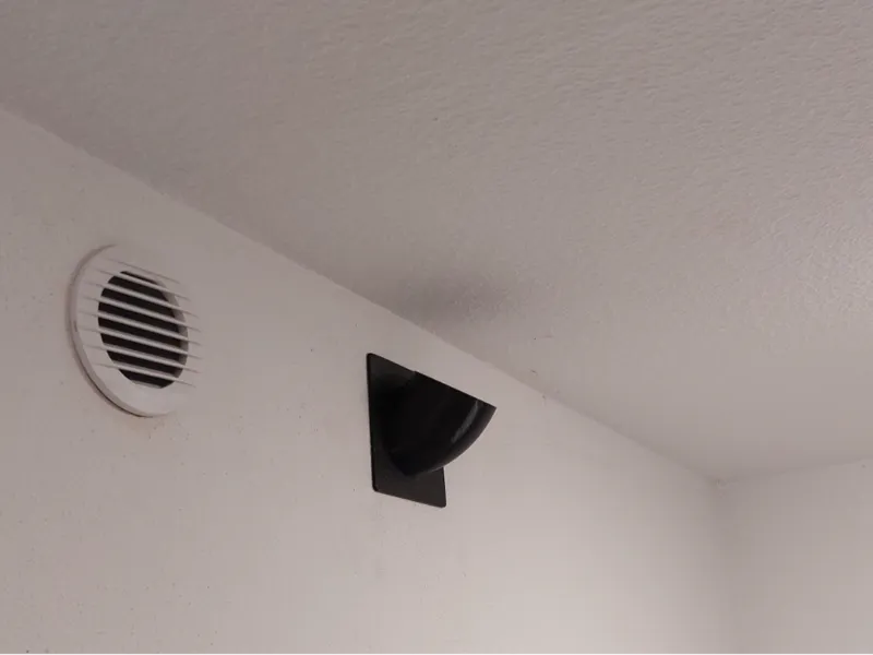 Luftausströmer Wand 100mm mit 60° und 90°