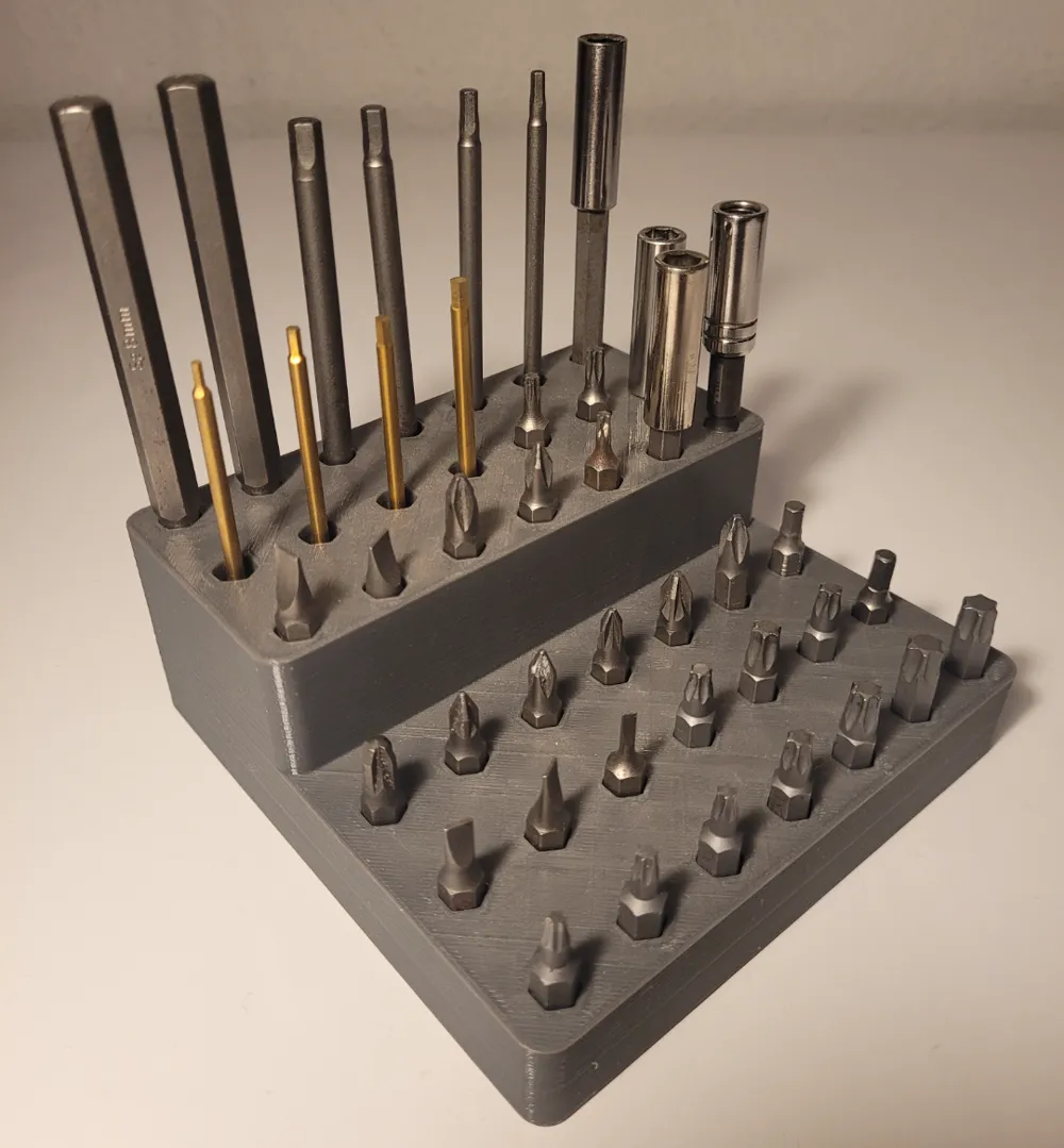 BIT holder organizer rack Wera Bosch Makita Bits by Creator0707 ...