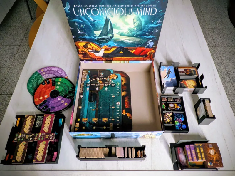 Unconscious Mind + Nightmares Board Game Tray