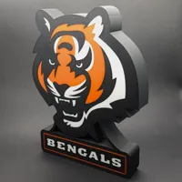 Cincinnati Bengals LED Light Box - Tiger Logo