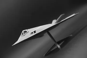 Modelo para impresión 3D: F117夜鹰 — vista de referencia 3