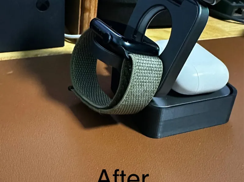 KUXIU 3in1 Foldable Charging Station-Elevated base