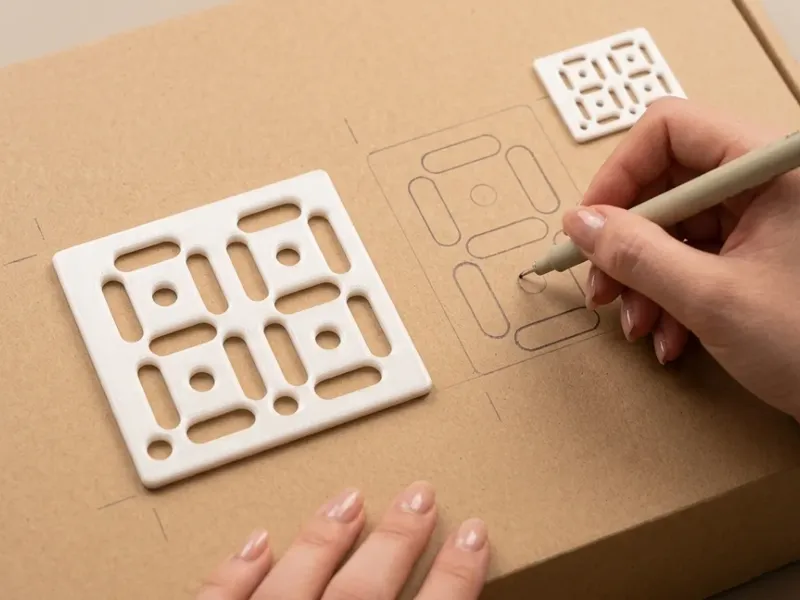 Parametric Number Stencil for Box Marking 