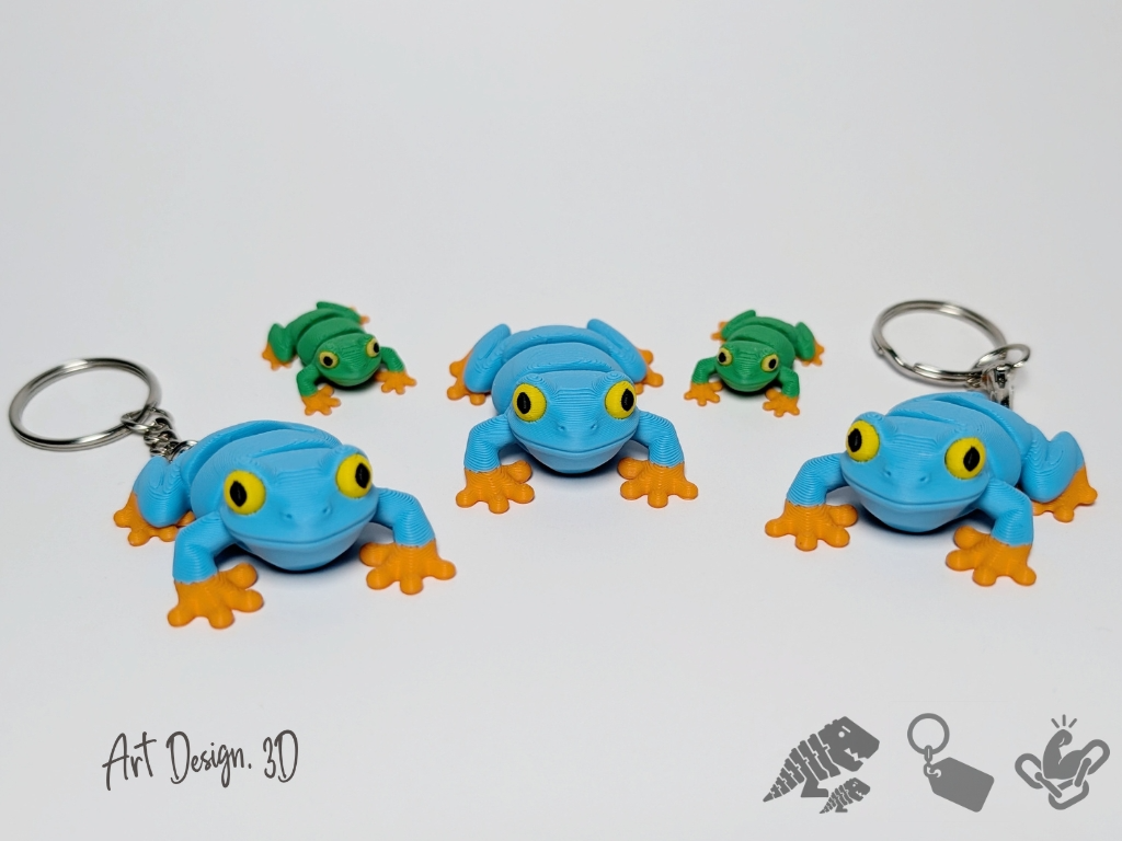 Articulated Tree Frog - Strong Joints - 1