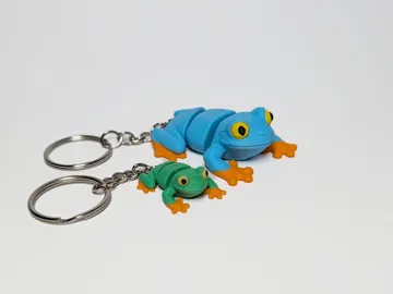 Objeto manipulable: Articulated Tree Frog - Strong Joints — vista de referencia 3