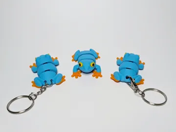Objeto manipulable: Articulated Tree Frog - Strong Joints — vista de referencia 2