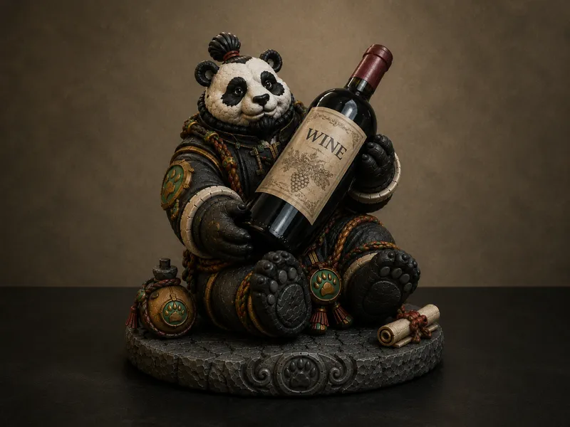 panda bottle holder