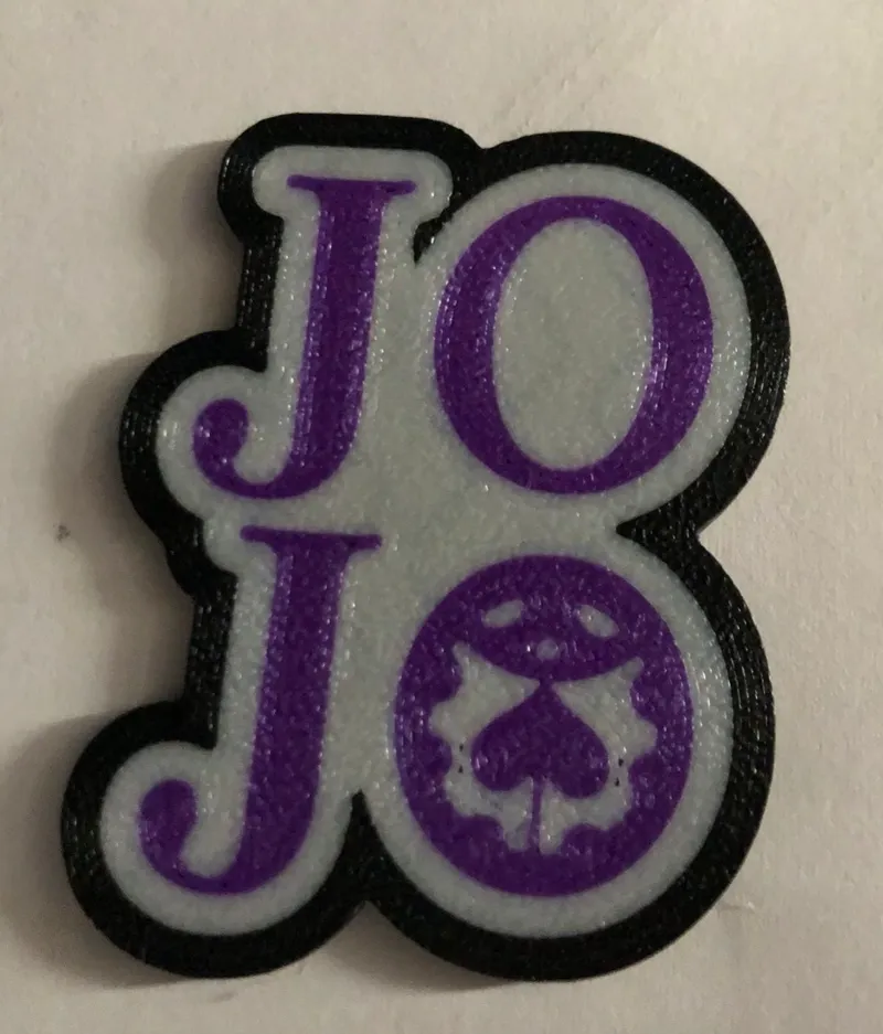 jojo fridge magnet/logo
