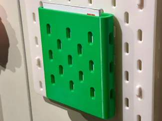 IKEA Skadis Note Block Holder.