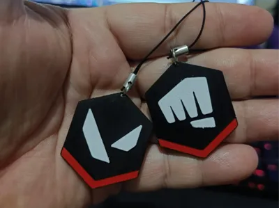Riot Keychain