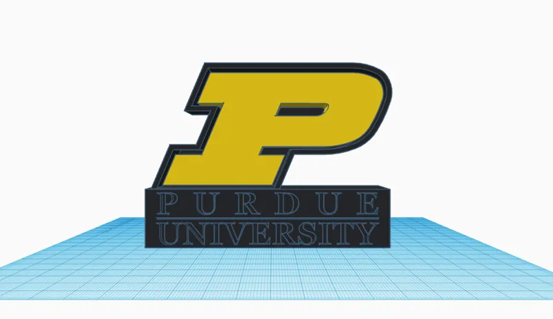 Purdue University Plaque