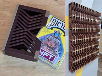 Modular Playing Card Deck Display