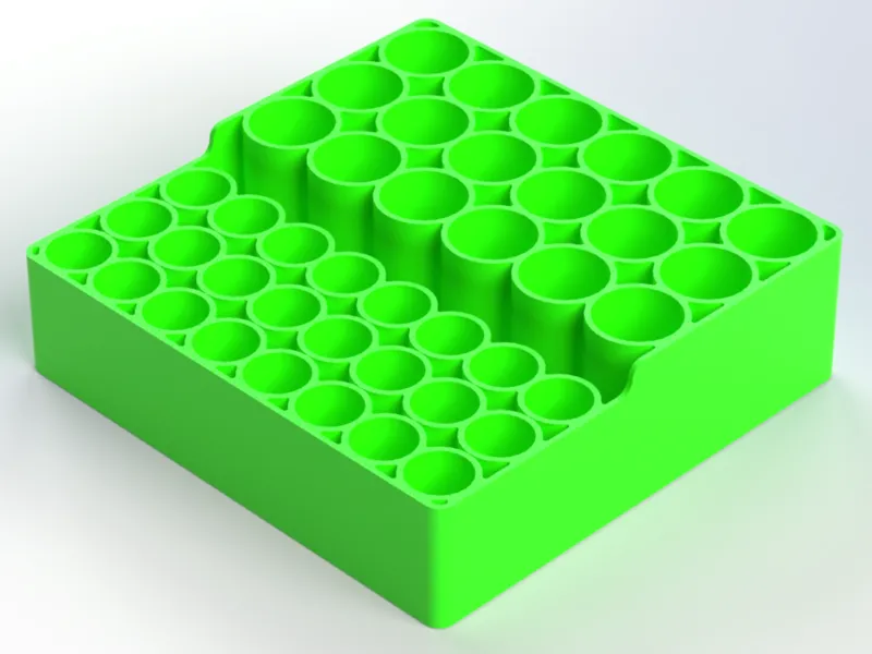 AA _ AAA Battery Storage + Insert