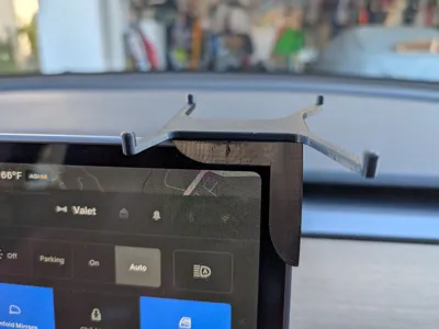 Right Side Uniden R7 Radar Detector Mount Tesla