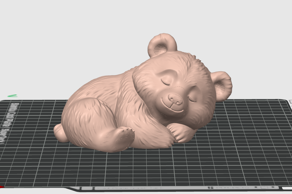 Miniatura 2 do modelo 3D 冬眠的熊 小熊 棕熊 黑熊 灰熊 北极熊
